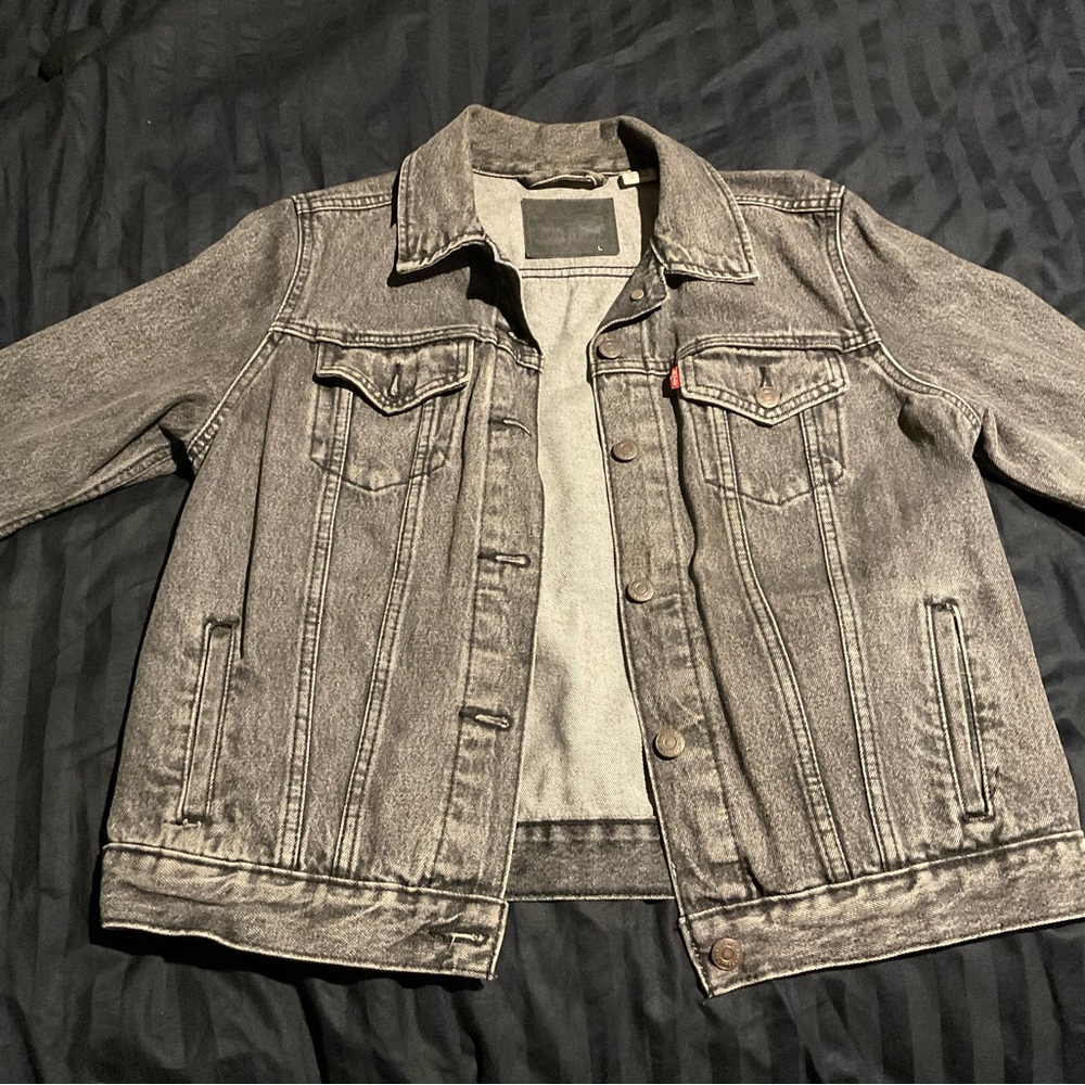 Levi's Women Gray Denim Jacket